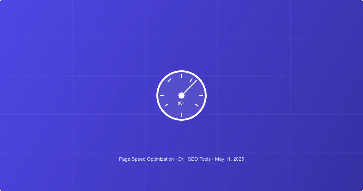 Page Speed Optimization: Boost Your Website Performance in 2025